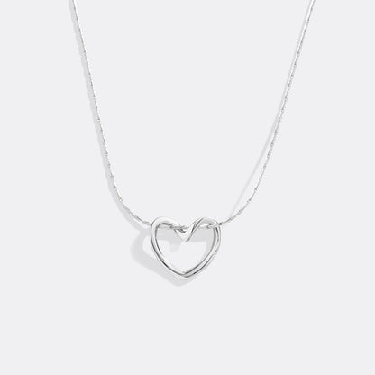 Open Heart Necklace