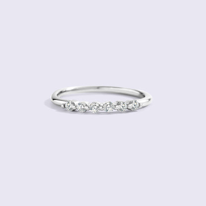 Brilliant Floating Diamond Ring