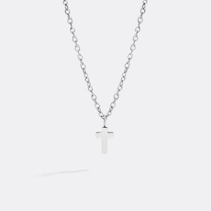 Dainty Cross Pendant Necklace