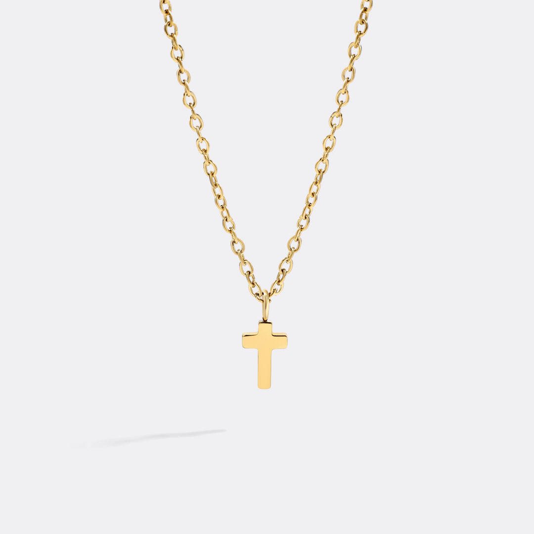 Dainty Cross Pendant Necklace