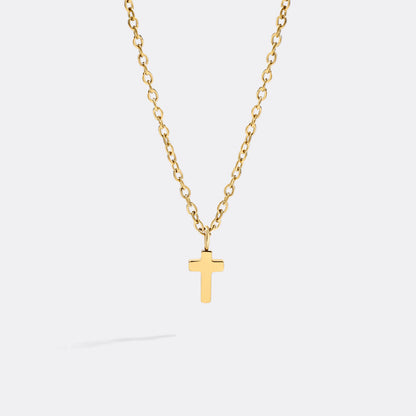Dainty Cross Pendant Necklace