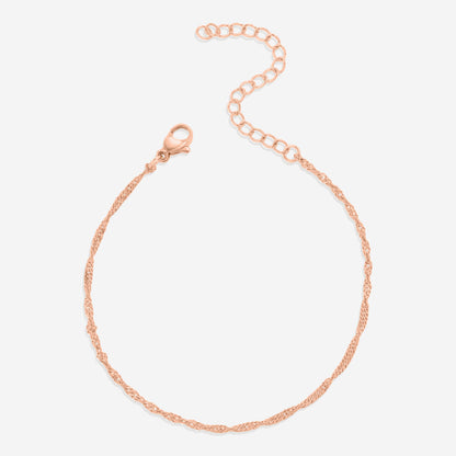 Singapore Twist Chain Bracelet