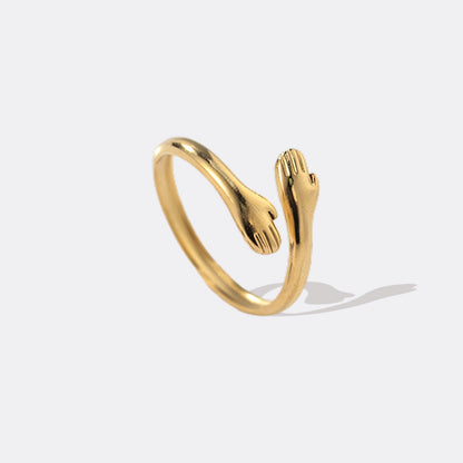Sending Love Hug Ring