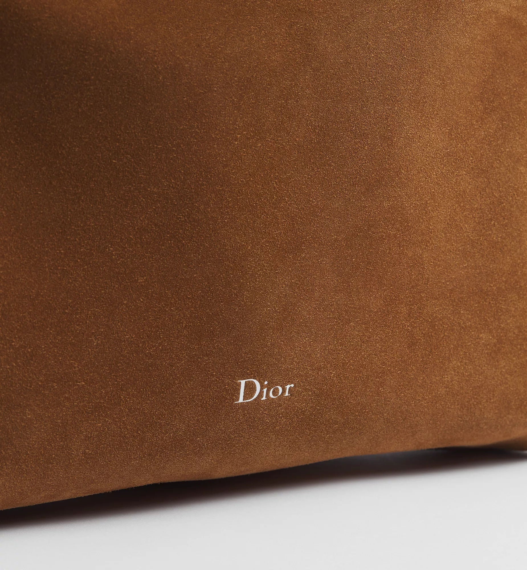 Women's Medium Shoulder Bag With Golden Saddle Suede Calfskin And Strap