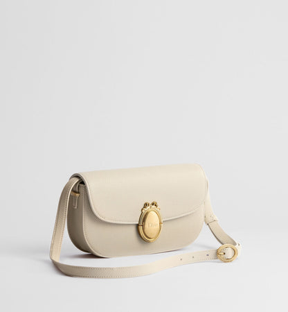 Women's Small Médaillon Flap Bag With Grained Calfskin And Médaillon Clasp