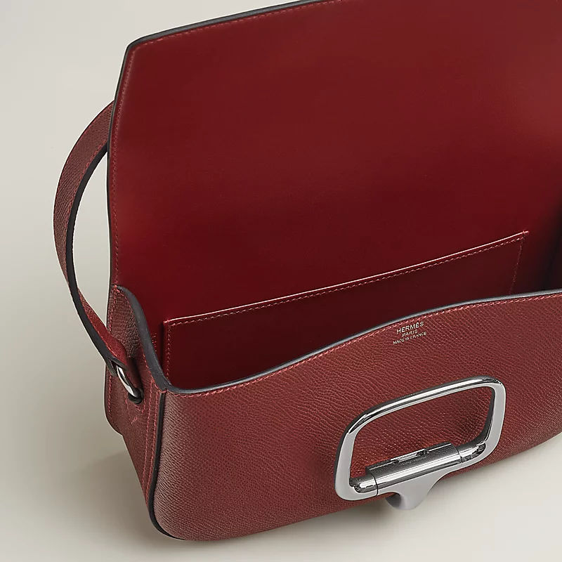 Women's Della Cavalleria Elan Bag With Epsom Calfskin And Palladium Plated Hardware