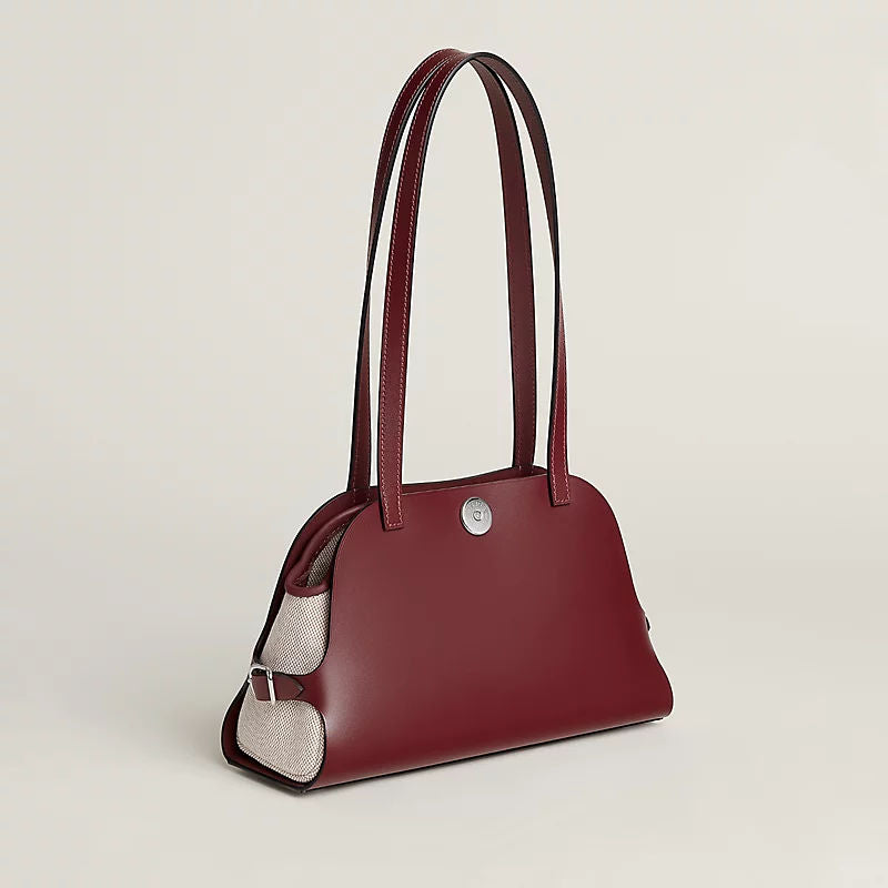 Women's Tablier Sellier Bag With Hunter Cowhide And Clou De Selle Closure