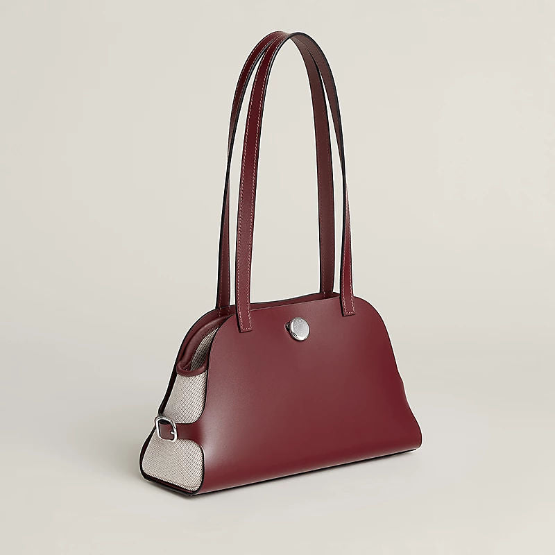 Women's Tablier Sellier Bag With Hunter Cowhide And Clou De Selle Closure