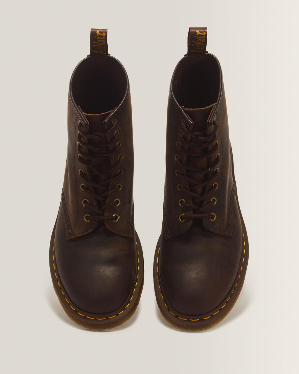 1460 Crazy Horse Leather Lace Up Boots