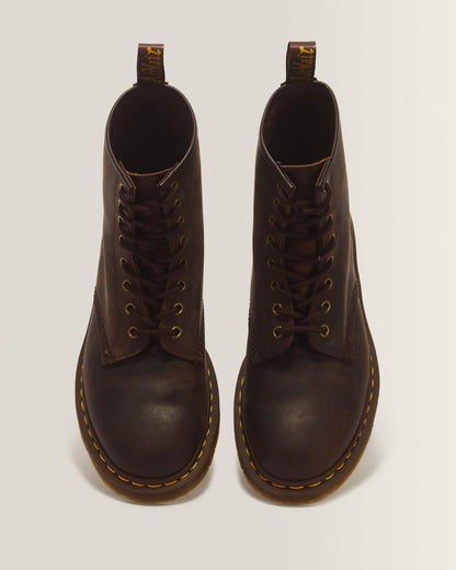 1460 Crazy Horse Leather Lace Up Boots