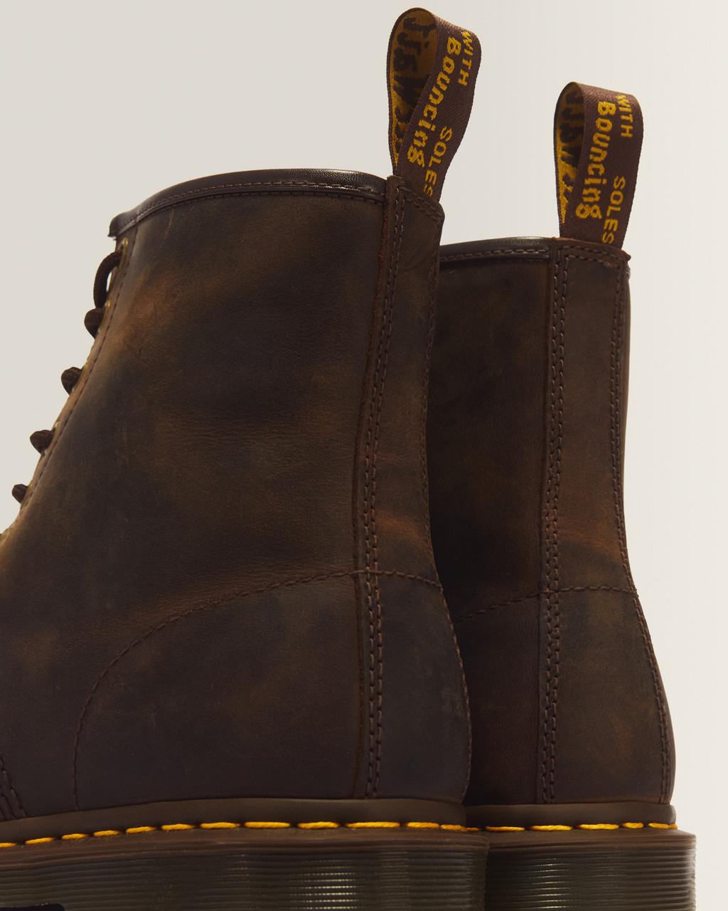 1460 Crazy Horse Leather Lace Up Boots