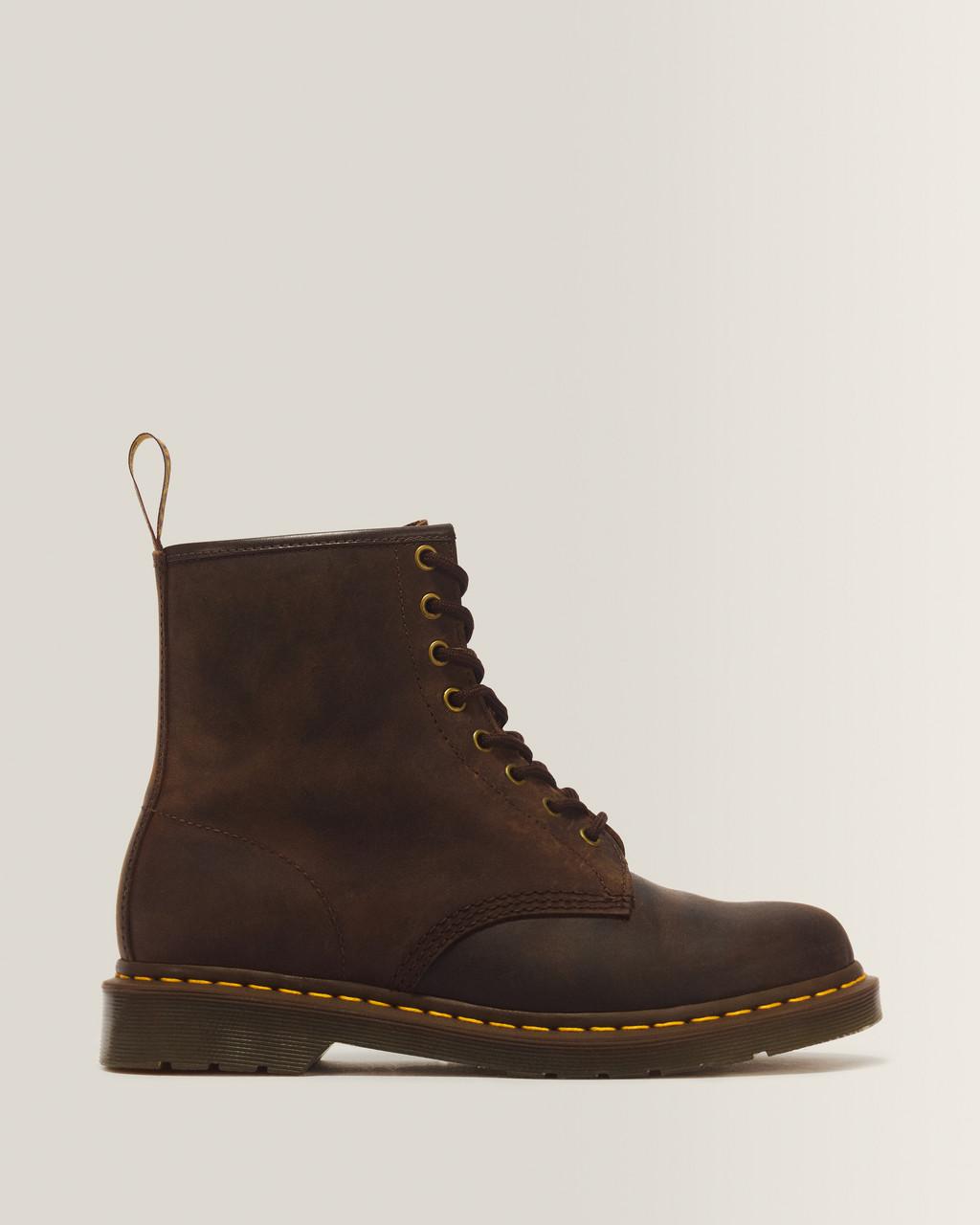 1460 Crazy Horse Leather Lace Up Boots