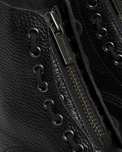 Sinclair Milled Nappa Leather Platform Boots