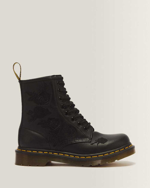 1460 Vonda Mono Women's Floral Lace Up Boots
