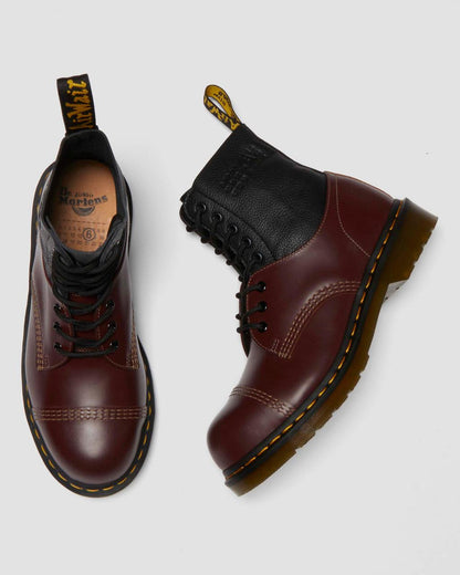 1460 1461 MM6 Steel Toe Leather Lace Up Boots