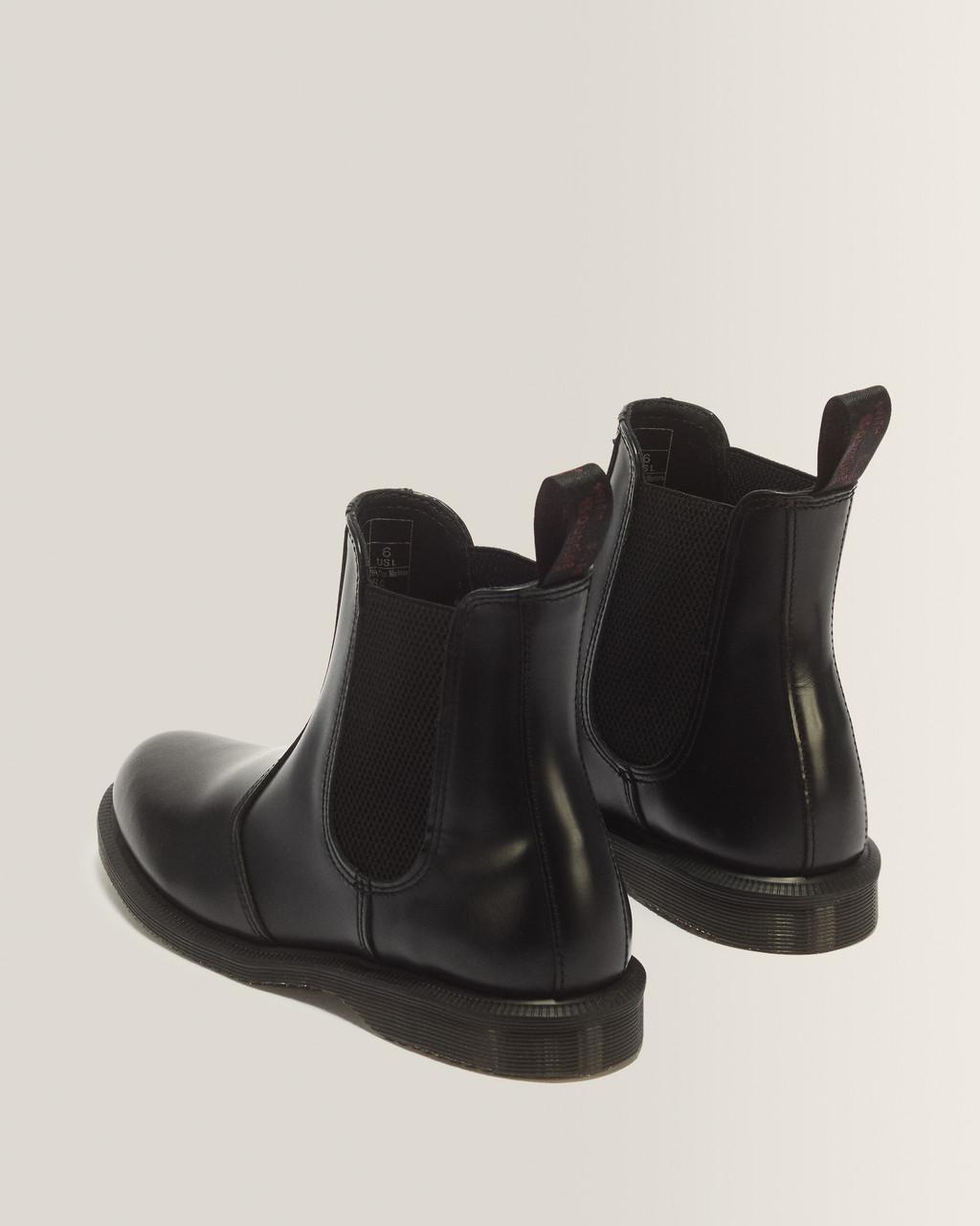 Flora Smooth Leather Chelsea Boots