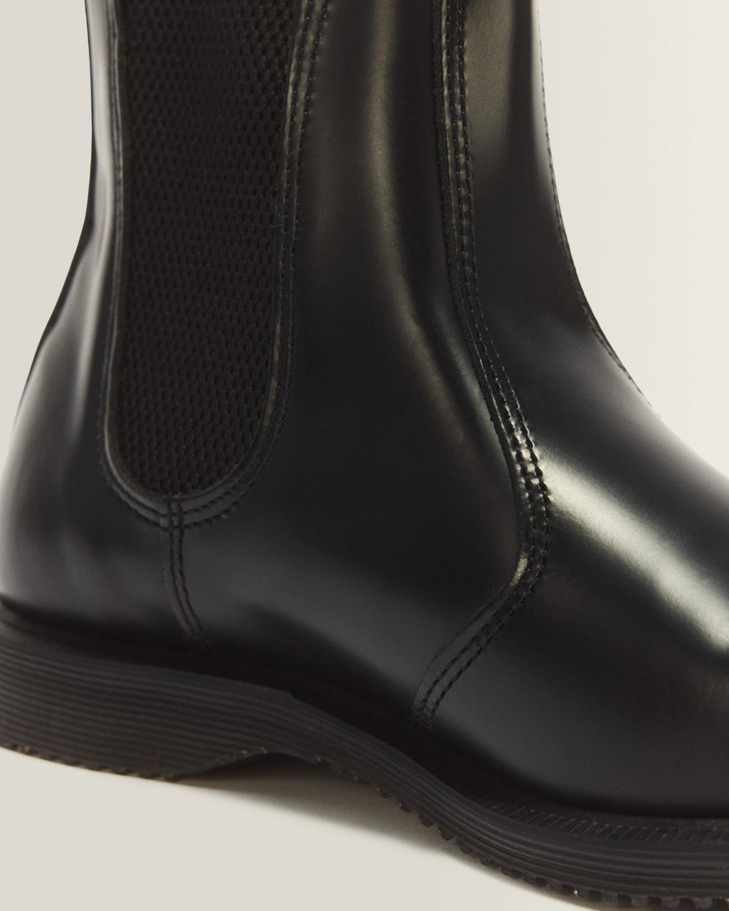 Flora Smooth Leather Chelsea Boots