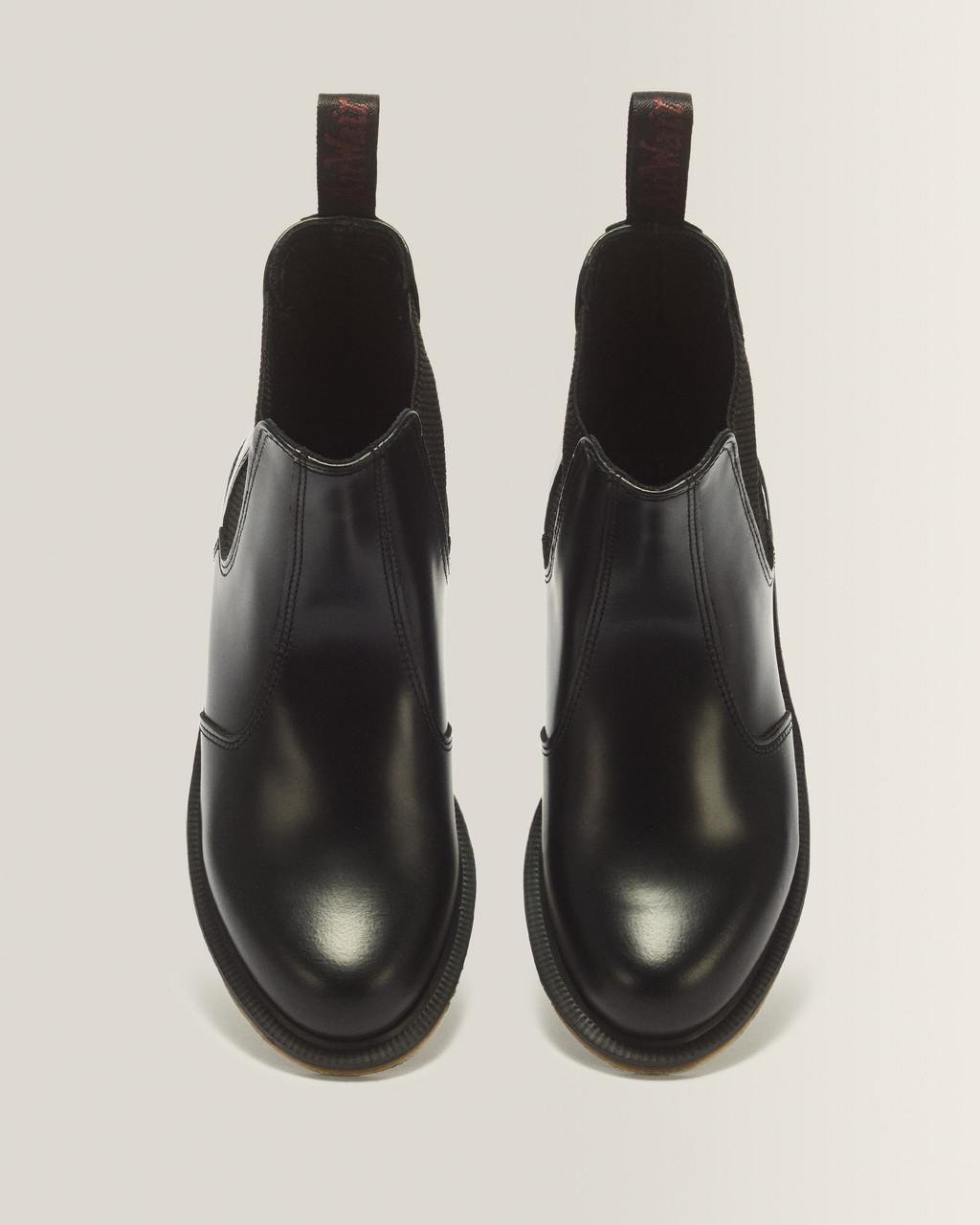 Flora Smooth Leather Chelsea Boots