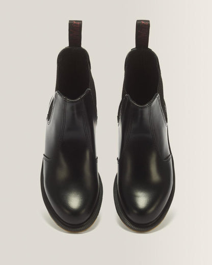 Flora Smooth Leather Chelsea Boots