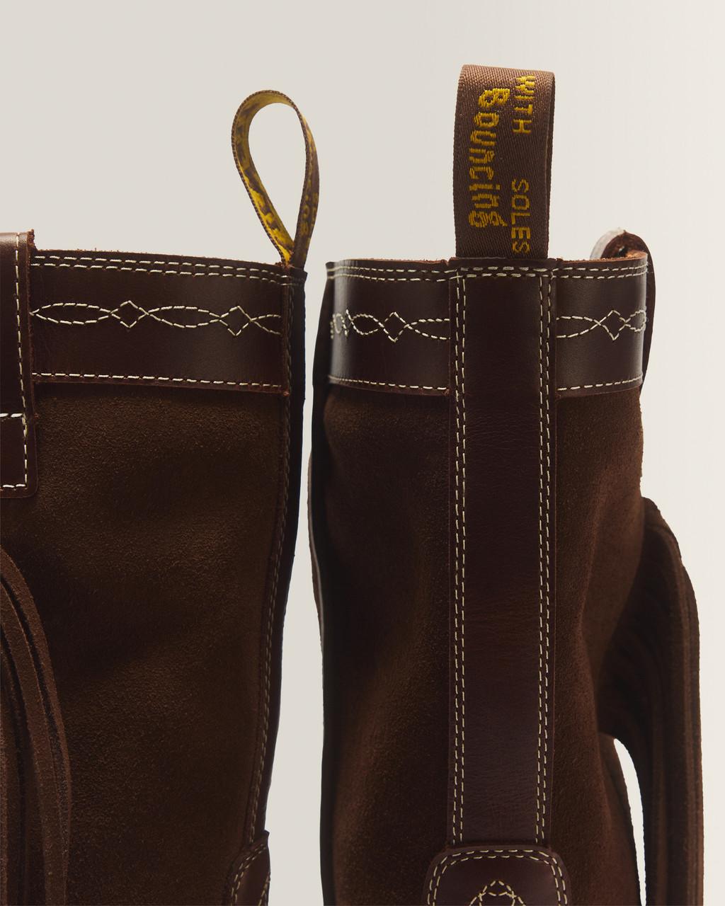 Desert Rodeo Quad Mid Leather & Suede Boots