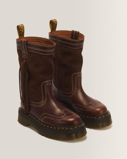 Desert Rodeo Quad Mid Leather & Suede Boots