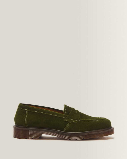 Delapre Penny Loafer Repello Calf Suede Mb