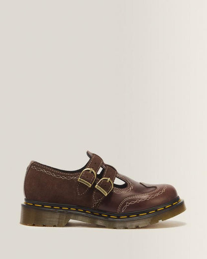 8065 Desert Rodeo Leather & Suede Mary Jane Shoes