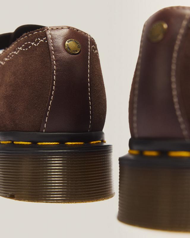 8065 Desert Rodeo Leather & Suede Mary Jane Shoes