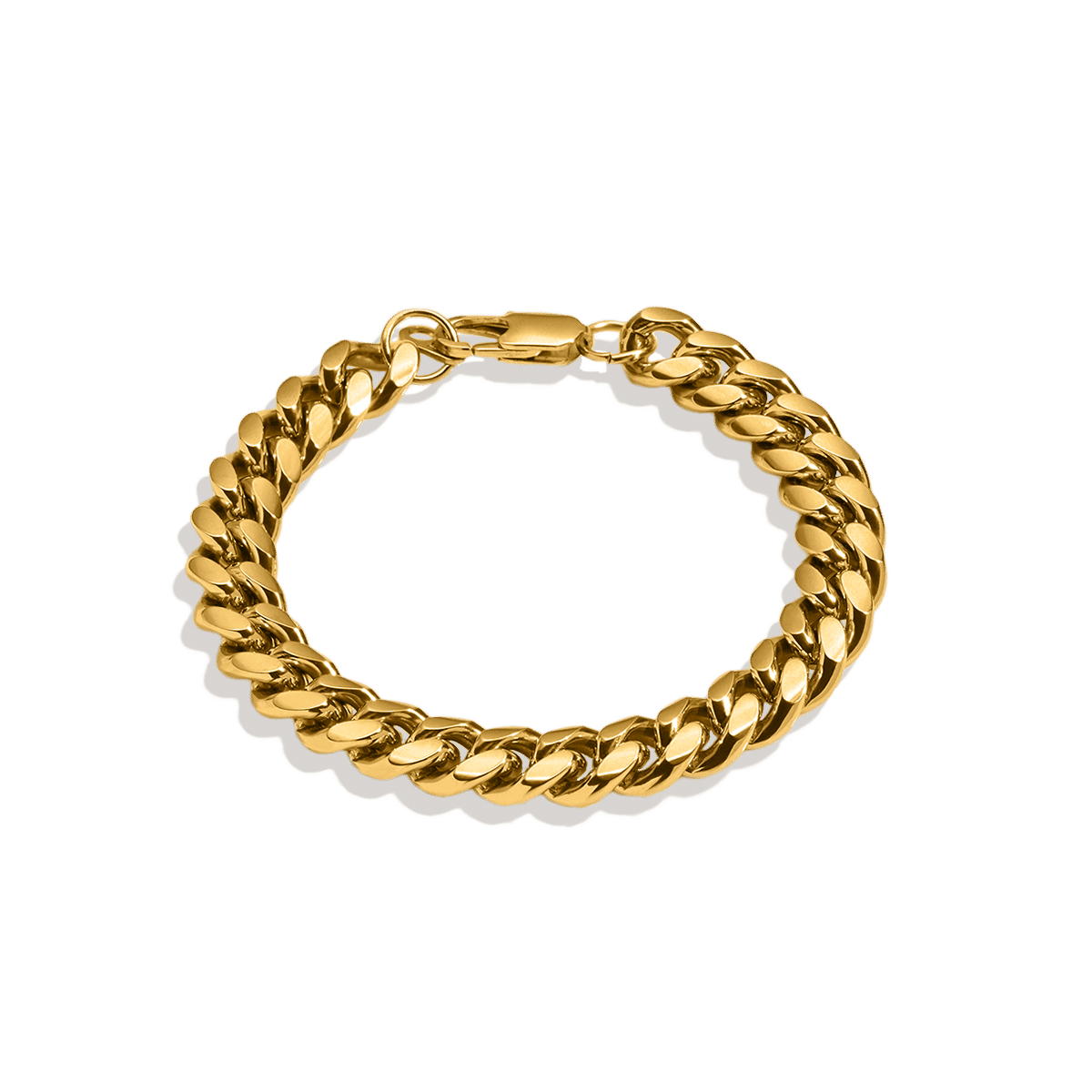 8mm Cuban Link Chain Bracelet