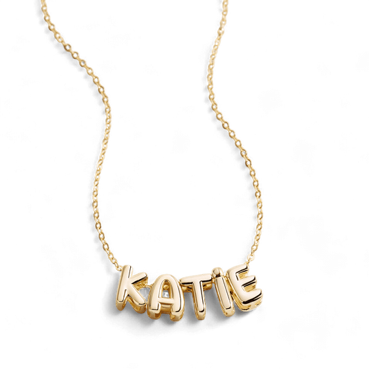 Bubble Name Necklace