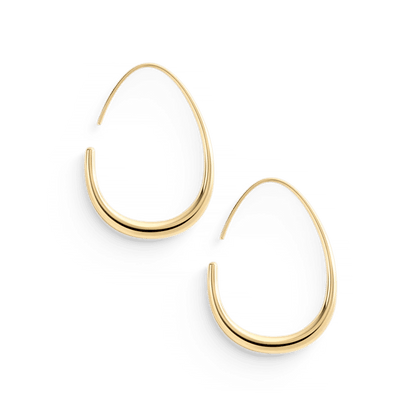 Fluid Hoop Earrings
