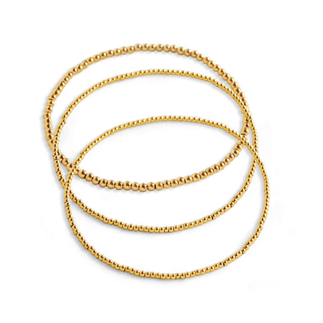 Beaded Bracelet Stacking Set