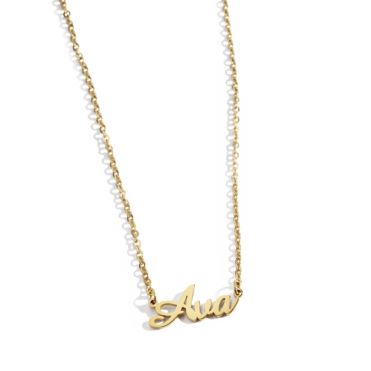 Quill Name Necklace