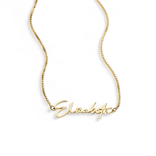 Modern Personalized Name Necklace