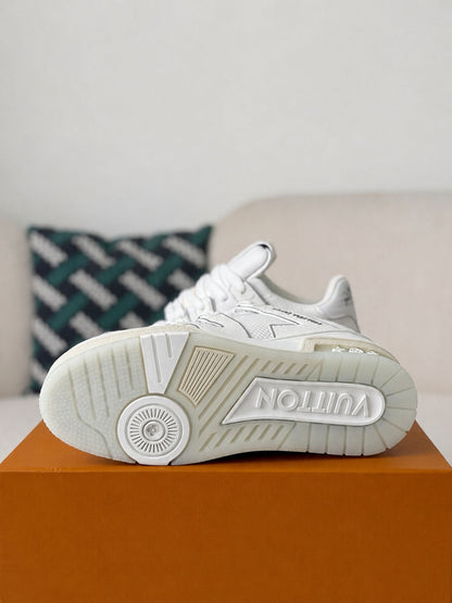 LV Trainer Sneaker White