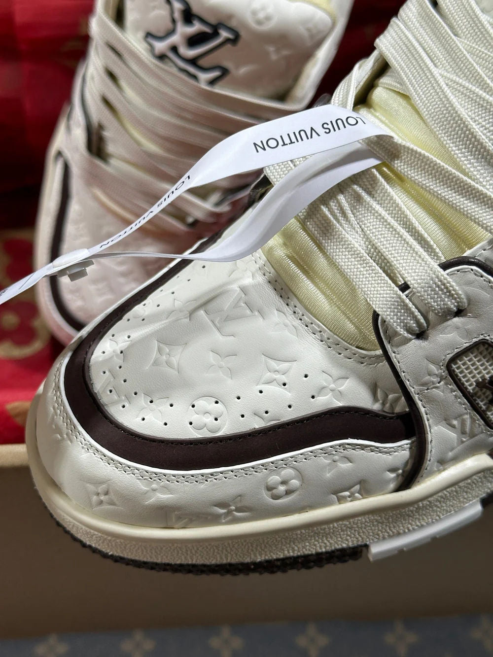 Louis Vuitton LV Trainer Sneaker â€˜Tyler the Creator White Mochaâ€™