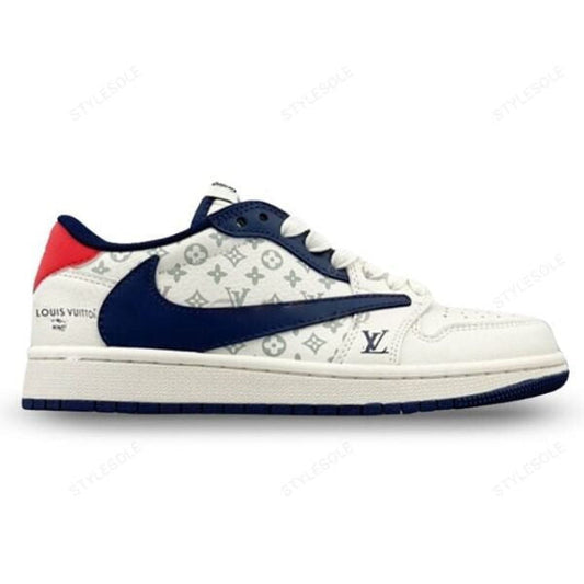 Louis Vuitton x Nike Air Jordan 1 Low â€œTricolor Monogramâ€ (Custom)