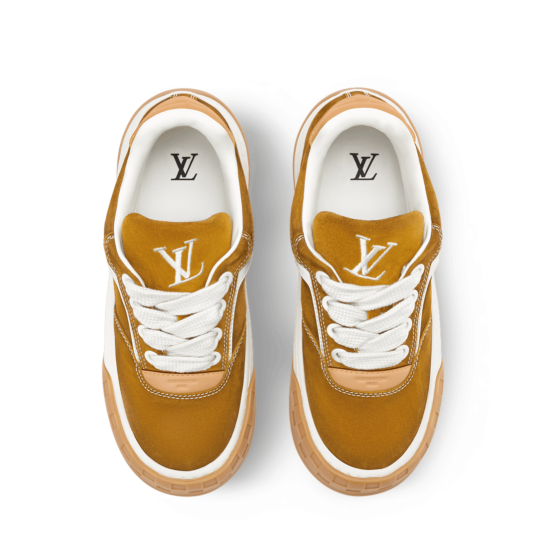 LV Tilted Sneaker Cognac Brown