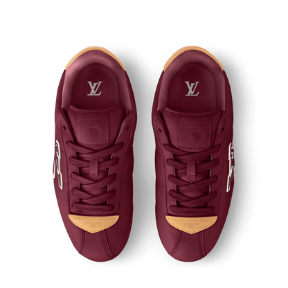 LV Buttersoft Sneaker Bordeaux Red