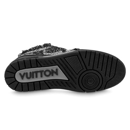 LV Skate Sneaker Black Swarovskiâ„¢ Crystals