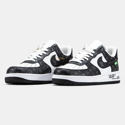 Louis Vuitton x Nike Air Force 1 Low â€˜Virgil Abloh â€“ Black White Monogramâ€™