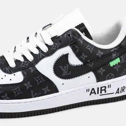 Louis Vuitton x Nike Air Force 1 Low â€˜Virgil Abloh â€“ Black White Monogramâ€™