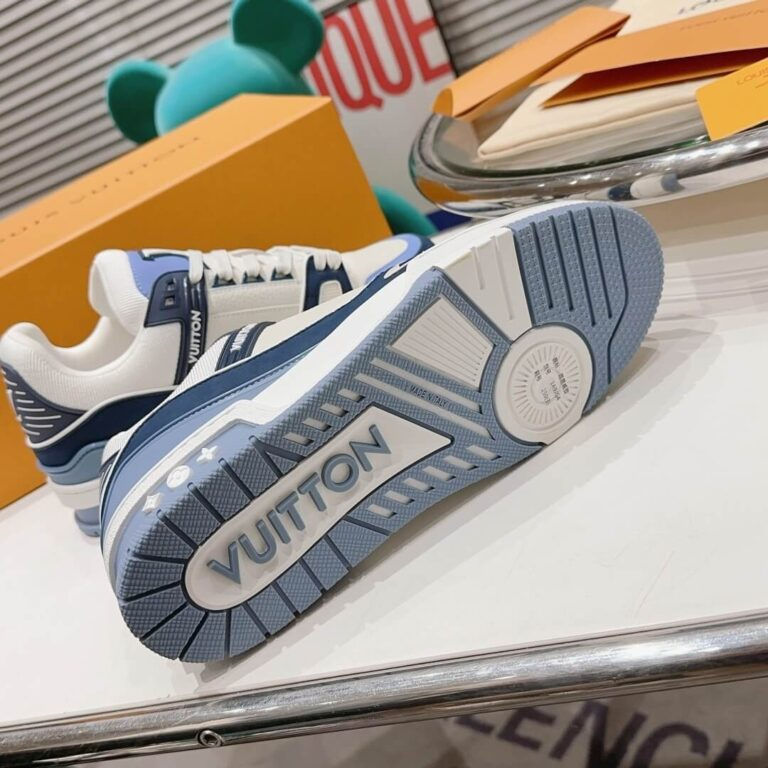 Louis Vuitton LV Trainer â€œBlue Beigeâ€