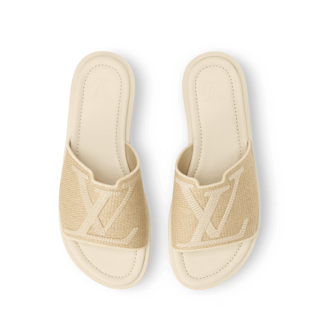 LV Portofino Mule Beige