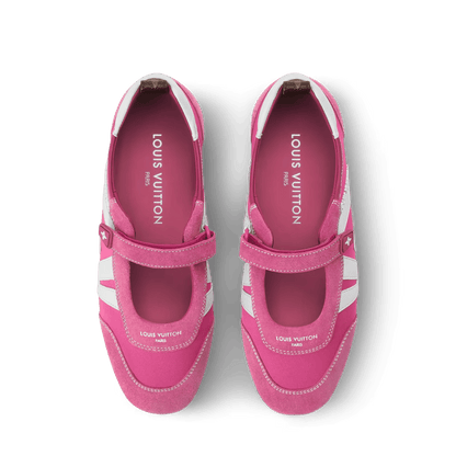 LV Sneakerina Mary Jane Pink