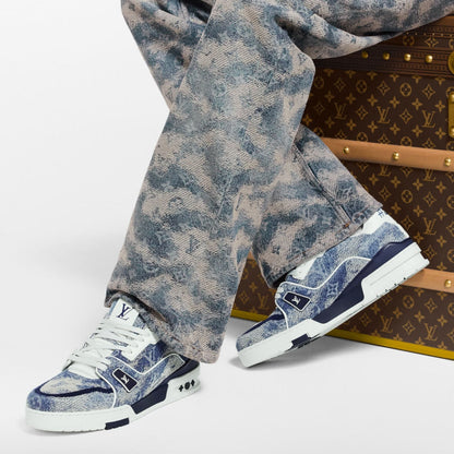 Louis Vuitton LV Trainer Sneaker â€˜Blueâ€™