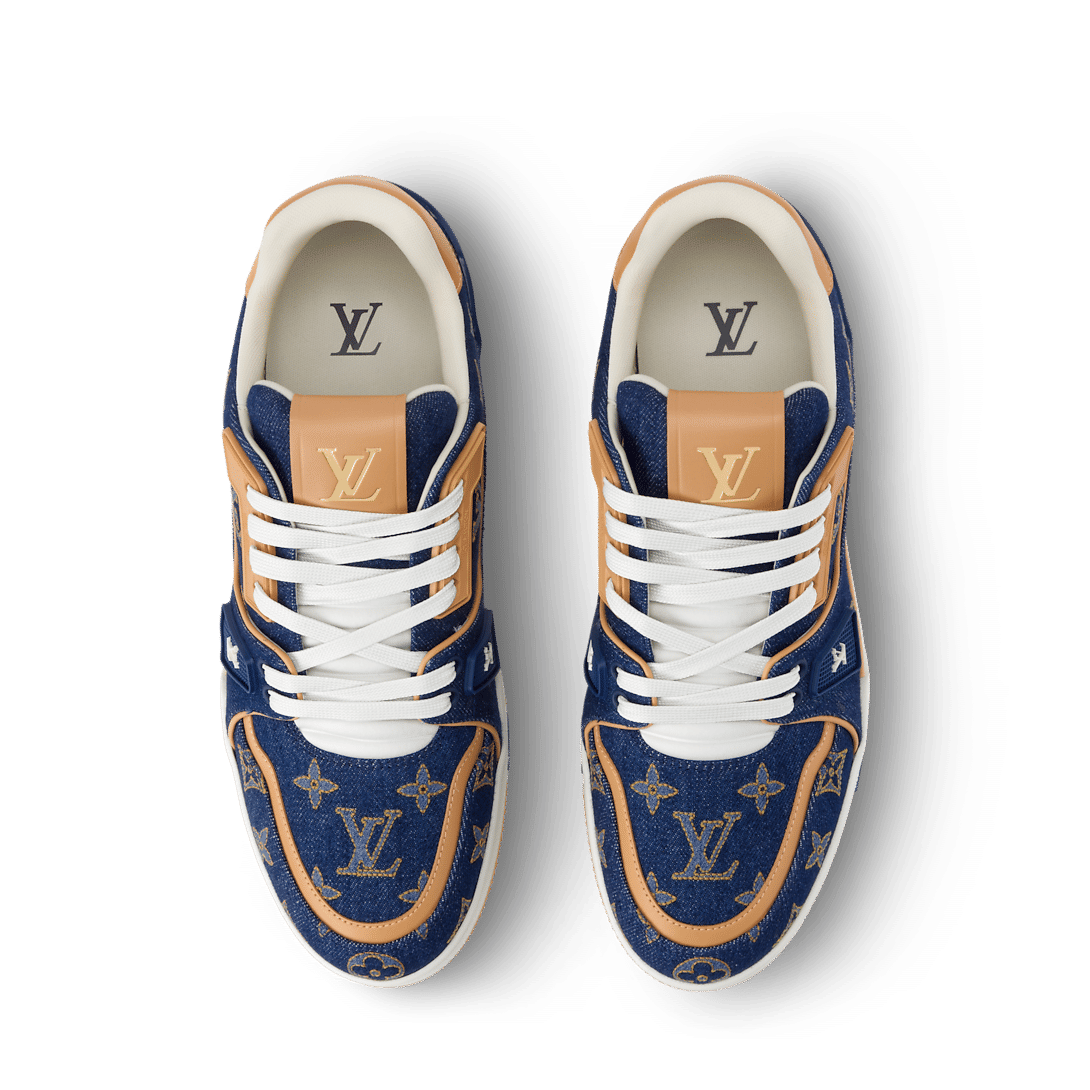 LV Trainer Sneaker Revisited This Season In Monogram