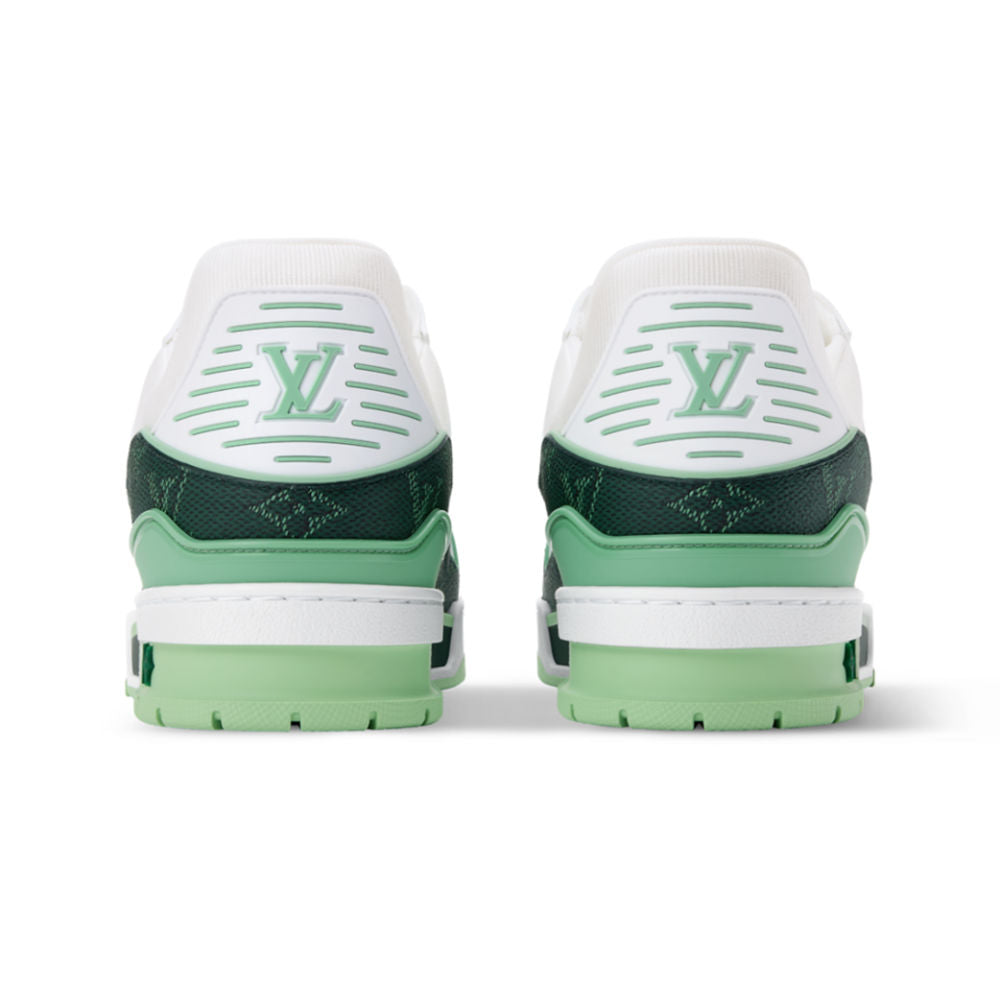Louis Vuitton LV Trainer Sneaker â€˜Denim Monogram greenâ€™