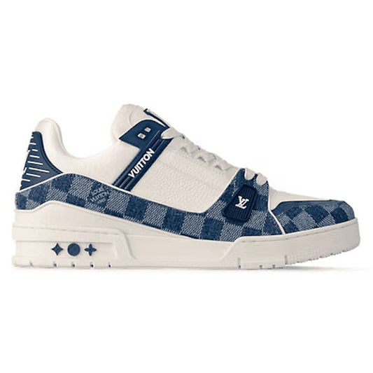 Louis Vuitton LV Trainer Sneaker â€˜Damier Denim Blueâ€™
