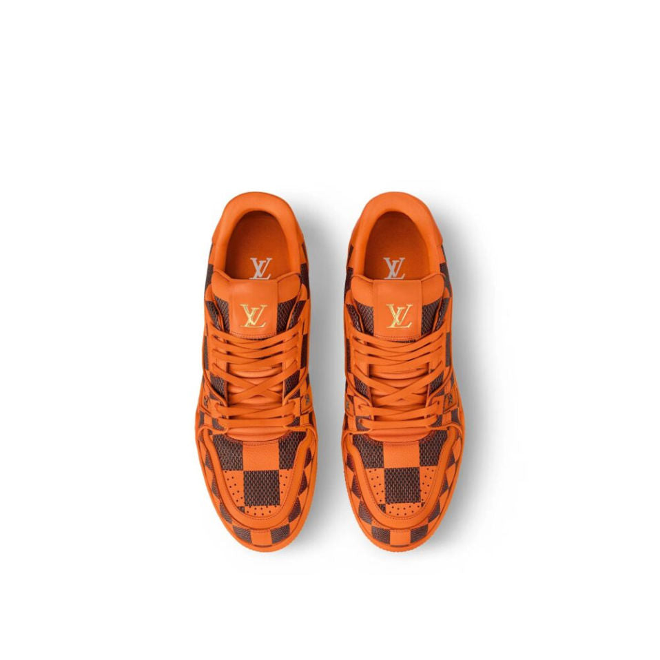 Louis Vuitton LV Trainer Sneaker â€˜DarkOrangeâ€™